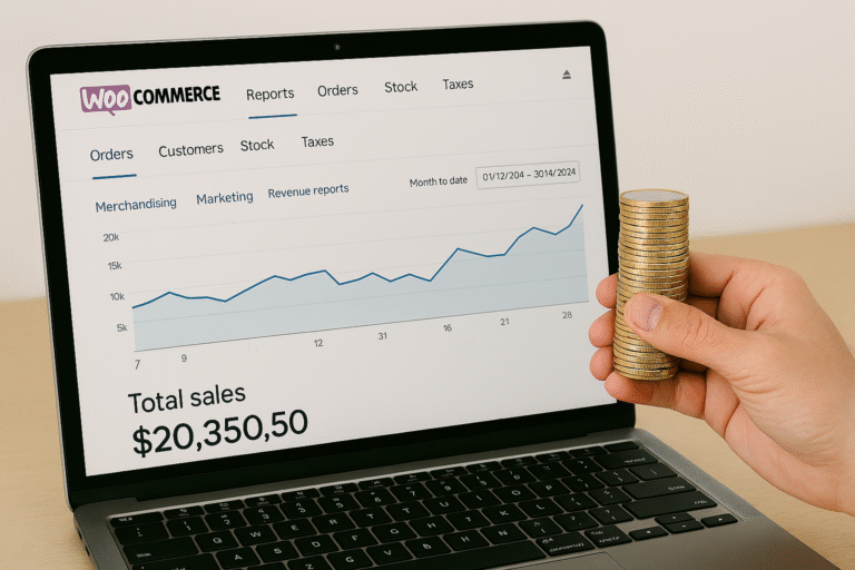 بازده داشتن وبسایت فروشگاهی برای صاحب کسب و کار در طول یک ماه